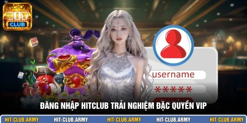 Đăng nhập HITCLUB trải nghiệm đặc quyền VIP