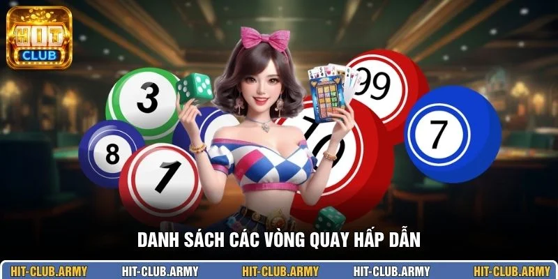 Danh sách các vòng quay hấp dẫn